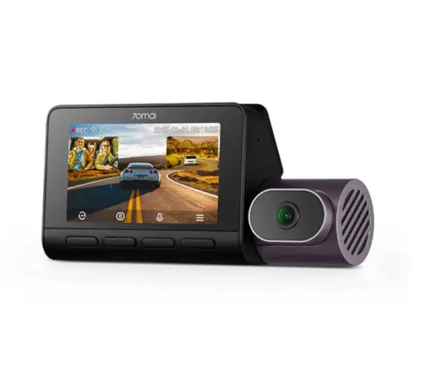 Set 2 camere 70MAI, Dash, Cam 4K, T800, cu 3 obiective (fata 4K, interior 1080P) + spate RC41 4K, GPS, HDR, ADAS, 256G