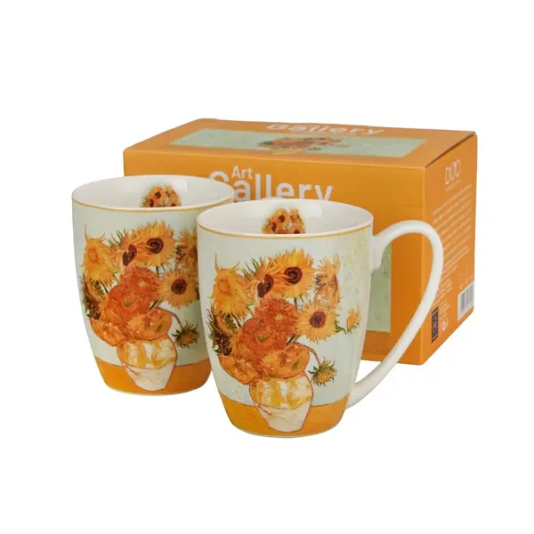Set 2 Cani 360ml SUNFLOWERS