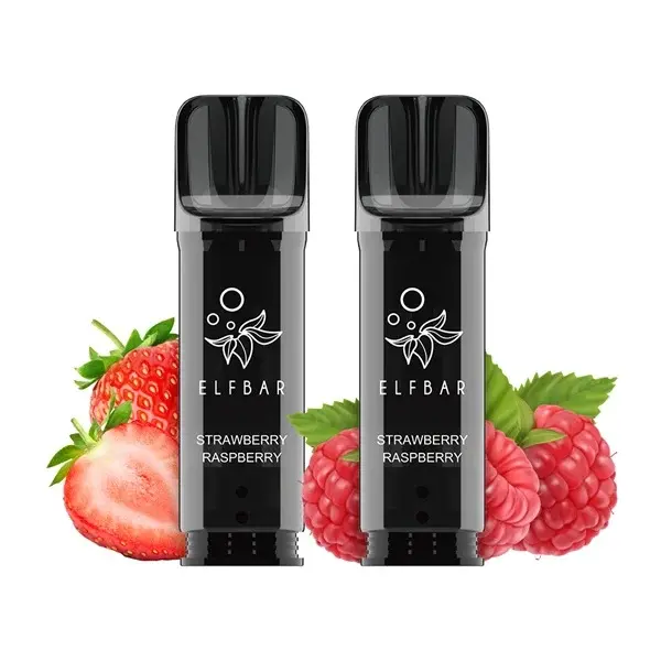 Set 2 cartuse Elf Bar Elfa Pro Pod - Strawberry Raspberry