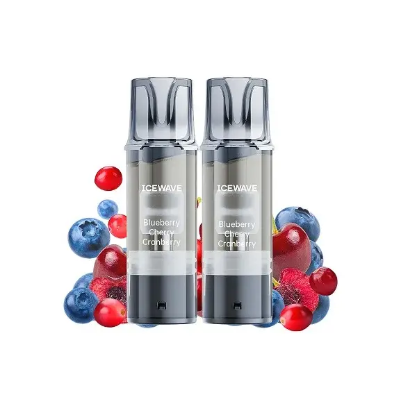 Set 2 cartuse Icewave E1 2ml 20mg - Blueberry Cherry Cranberry