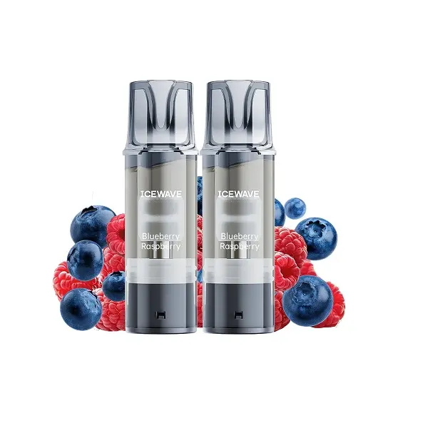 Set 2 cartuse Icewave E1 2ml 20mg - Blueberry Raspberry