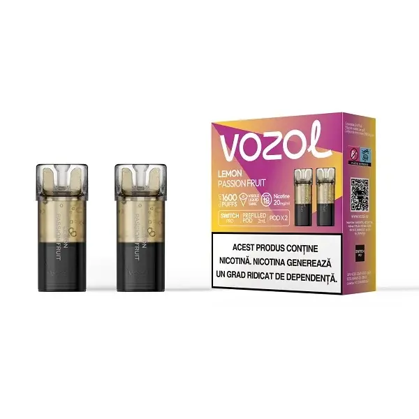 Set 2 cartuse Vozol Switch Pro 800 20mg - Lemon Passion Fruit
