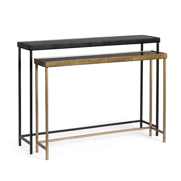 Set 2 console YAMIR 97x22x69/107x26x79 CM - Default Title