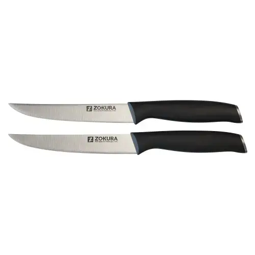 Set 2 cutite friptura, inox, 12,5cm - Zokura