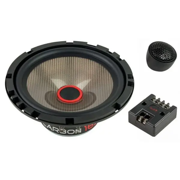 Set 2 Difuzoare componente, Audio System CARBON 165, 80 watts, 165 mm, 6.5 , 4 ohm