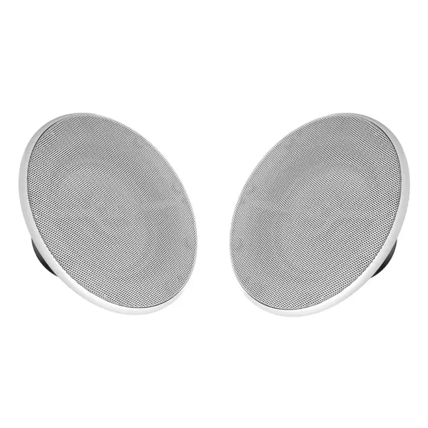 Set 2 Difuzoare Marine Coaxiale Hertz Portofino 65 XW, 165mm, 150W, 4 Ohm, Alb, Flush Mount