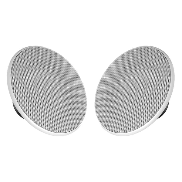 Set 2 Difuzoare Marine Coaxiale Hertz Portofino 77 XW, 195mm, 200W, 4 Ohm, Alb, Flush Mount