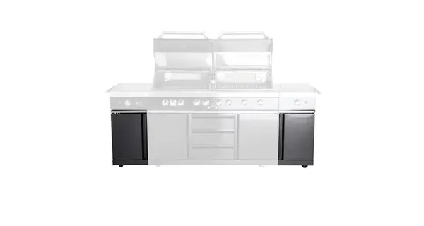 Set 2 dulapuri depozitare pentru bucatarie ALL'GRILL Top-Line Extrem Light 44970