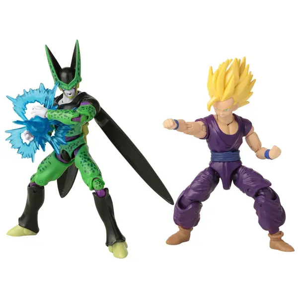 Set 2 figurine - Dragon Ball Super - Dragon Stars series - Super Saiyan 2 Gohan si Cell | Bandai