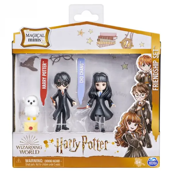 Set 2 Figurine Harry Potter si Cho Chang