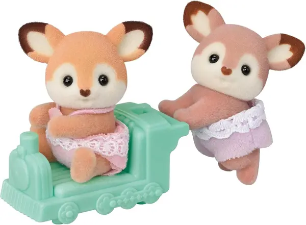 Set 2 figurine - Sylvanian Families - Deer Twins | Epoch