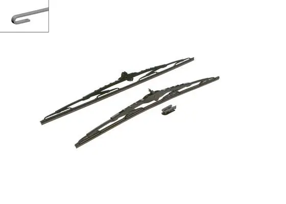 Set 2 lamele stergator BOSCH 3 397 001 801