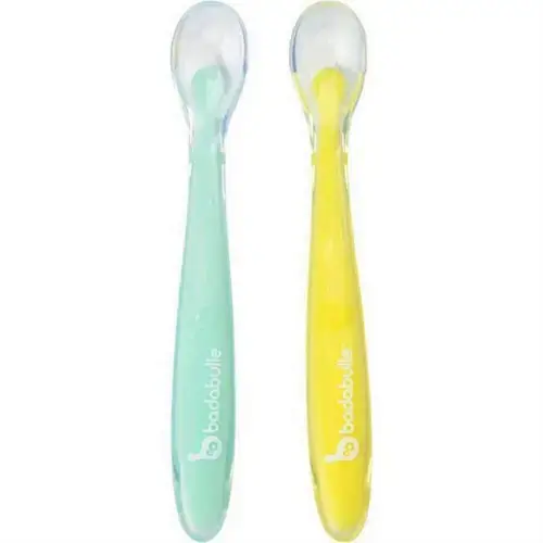 Set 2 linguri de silicon Badabulle