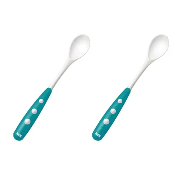 Set 2 lingurite de plastic Nuk