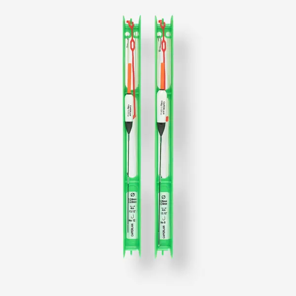 Set 2 linii montate C14 0,4g 0,8g pentru pescuit staționar la crap