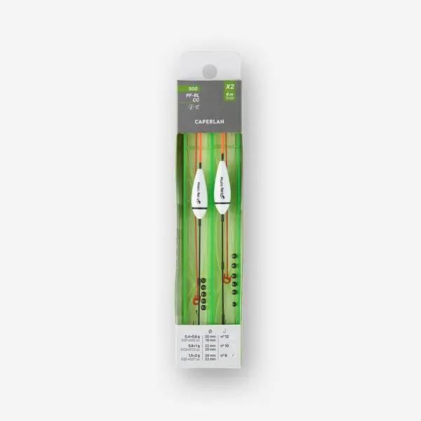 SET 2 LINII MONTATE PENTRU PESCUIT ÎN CARPODROM PF- RL 500 CC KIT 1,5g 2g