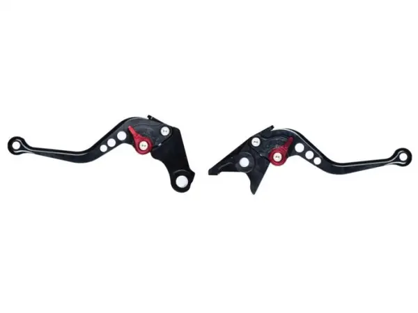 Set 2 manete frana si ambreiaj reglabile Honda CB600 98-06 CBR600 F2,F3,F4 NC700S, culoare negru