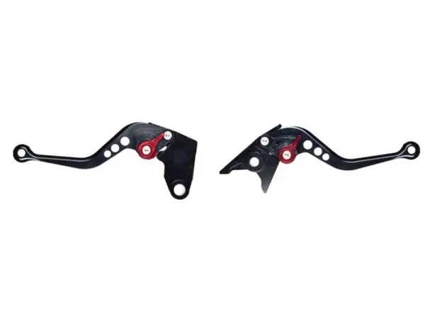 Set 2 manete frana si ambreiaj reglabile Kawasaki Z800 13-16, Z750 07-12, culoare negru