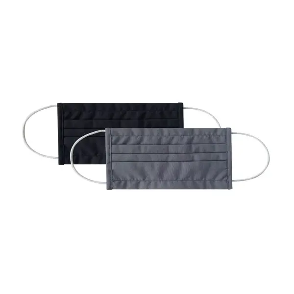 Set 2 masti pentru barbati Kikka Boo, Grey & Black, 18 cm