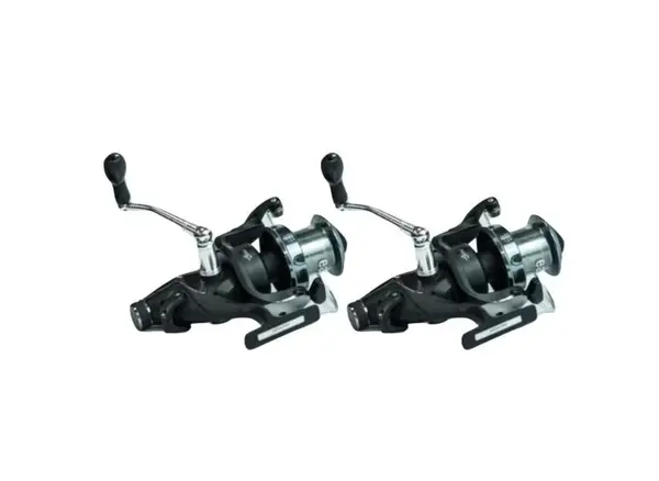 Set 2 Mulinete, Eastshark, HT6000, baitrunner, 10 rulmenti, tambur longcast