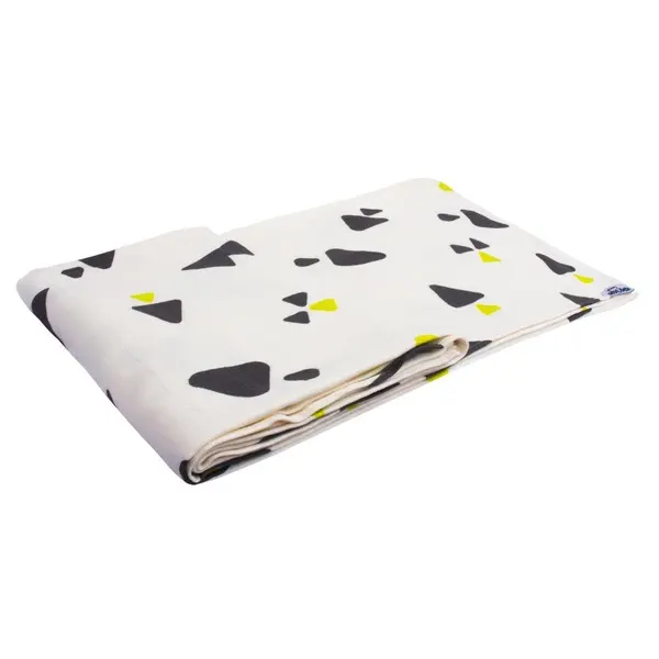 Set 2 museline din bumbac organic Sevibebe Triangle 70x55cm