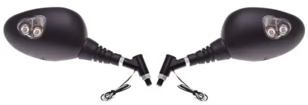 Set 2 oglinzi cu semnalizari omologate, prindere cu suruburi M10