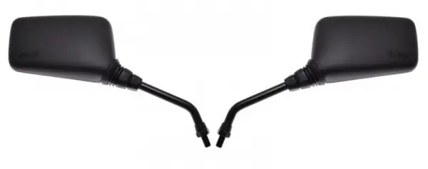 Set 2 oglinzi moto atv scuter, filet M10, culoare negru