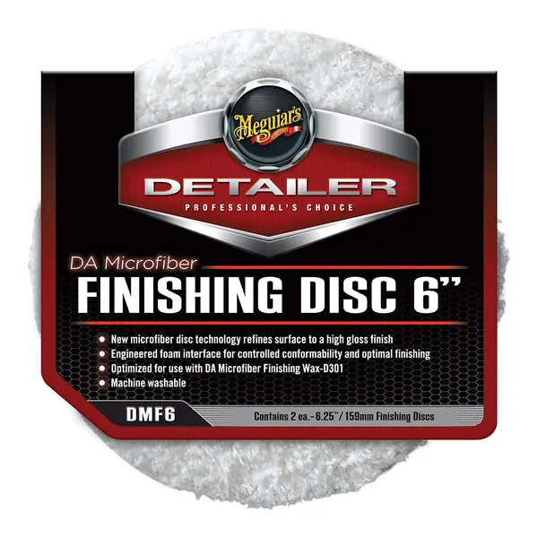 Set 2 paduri cu microfibra pentru finisare 152.4 mm MEGUIAR'S