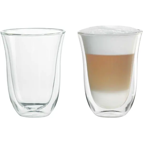 Set 2 Pahare Latte DeLonghi, 330 ml