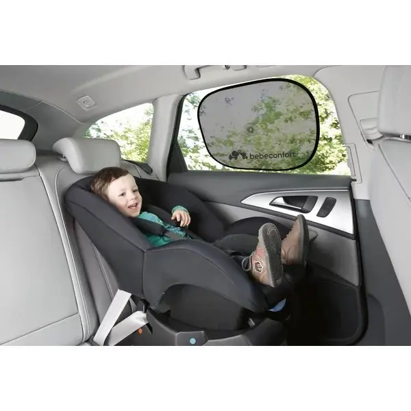 Set 2 parasolare auto Bebe Confort TwistNFix black