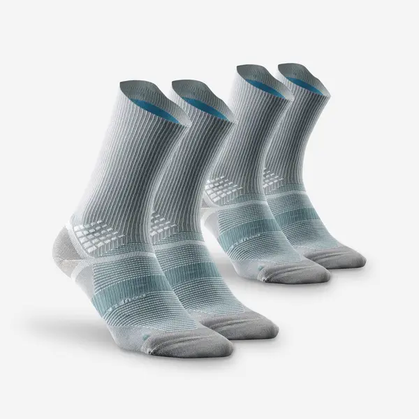Set 2 perechi șosete lungi Hike 520 Gri Adulți