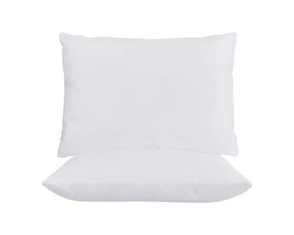 Set 2 Perne ajustabile 50x70 Somnia, microfibra, lavabile la masina, vidat, alb