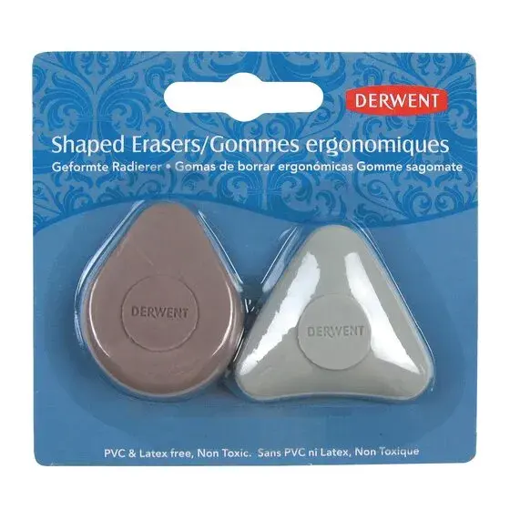Set 2 radiere Derwent Professional diverse forme ergonomice pentru eficienta ridicata si confortabila blister Set 2 radiere Derwent Professional diverse forme ergonomice pentru eficienta ridicata si confortabila blister