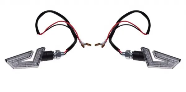 Set 2 semnalizari moto atv scuter LED 12v1w, omologare E8
