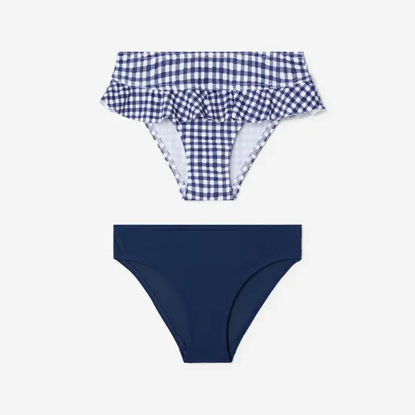 Set 2 slipuri de baie Vichy Madi Bleumarin Fete