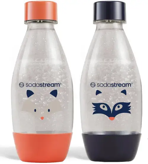 Set 2 sticle carbonatare SodaStream Fuse Little Heroes, 2 x 0.5 l