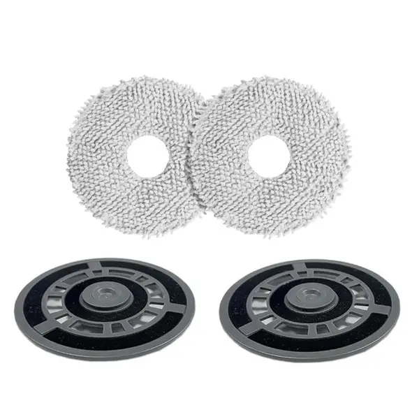 Set 2 suporti si 2 lavete PAA-home® compatibile cu aspiratorul MOVA E30 Ultra model RLE51SE
