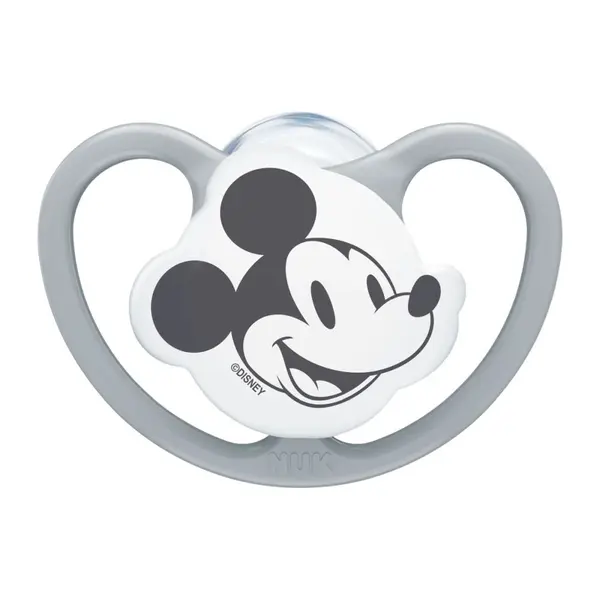 Set 2 suzete NUK Space Disney Mickey silicon M1 0-6 luni