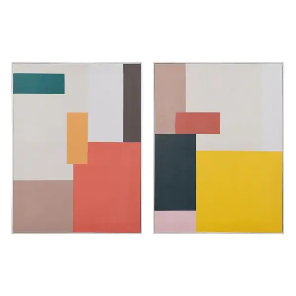 Set 2 tablouri ALVAR ABSTRACT 60 x 80 CM - Default Title