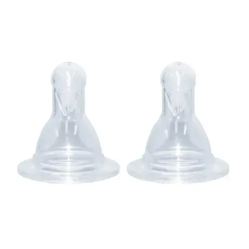 Set 2 tetine silicon Lorelli, Large, 6 luni+