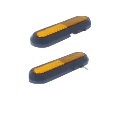 Set 2 trimuri roata spate pentru trotinete electrice Xiaomi (Galben)
