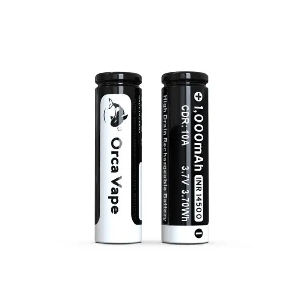 Set 2 x Acumulatori Orca Vape 14500 10A 1000mah