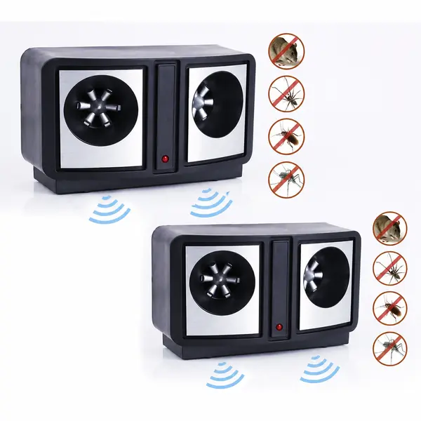 Set 2 x Aparat cu 2 difuzoare impotriva daunatorilor si insectelor