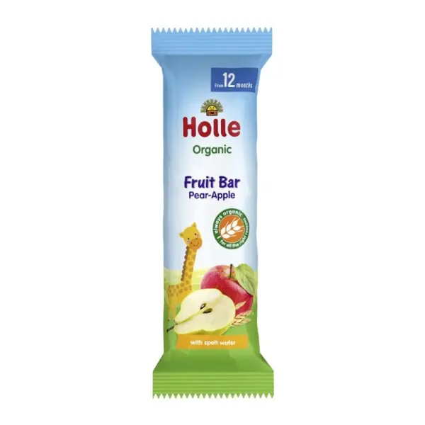 Set 2 x Baton pentru Copii cu Mere si Pere Eco, Holle Baby, 25 g