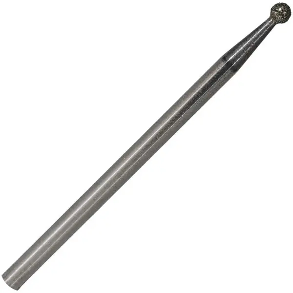 Set 2 x Capat Freza Diamantat Forma Rotunda, 2.34 mm, pentru Curatare Cuticule
