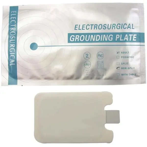 Set 2 x Electrod Neutru pentru Electrocauter Adulti, Placa de Impamantare Chirurgicala, Prima