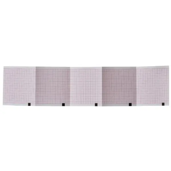 Set 2 x Hartie Electrocardiograf, Prima, 80 mm x 70 mm, Esaote Biomedica, Schiller, 315 Coli