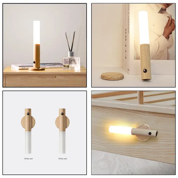 Set 2 x Lampa de veghe magnetica, LED cu senzor de miscare