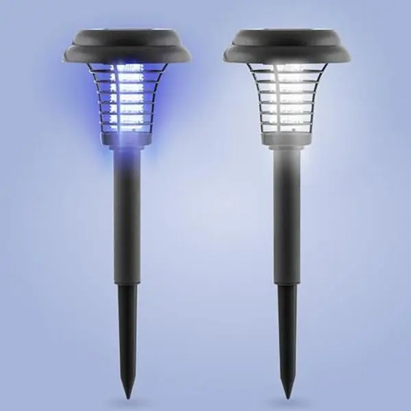 Set 2 x Lampa solara antitantari cu lumina UV