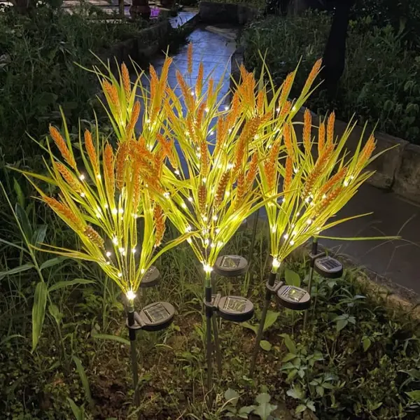 Set 2 x Lampa solara Spice de Grau 60 cm, IP66, LED cu Senzor Lumina
